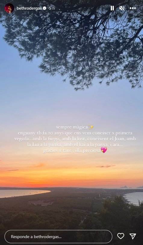 Beth aniversario pareja Formentera Instagram Beth aniversario pareja Formentera Instagram