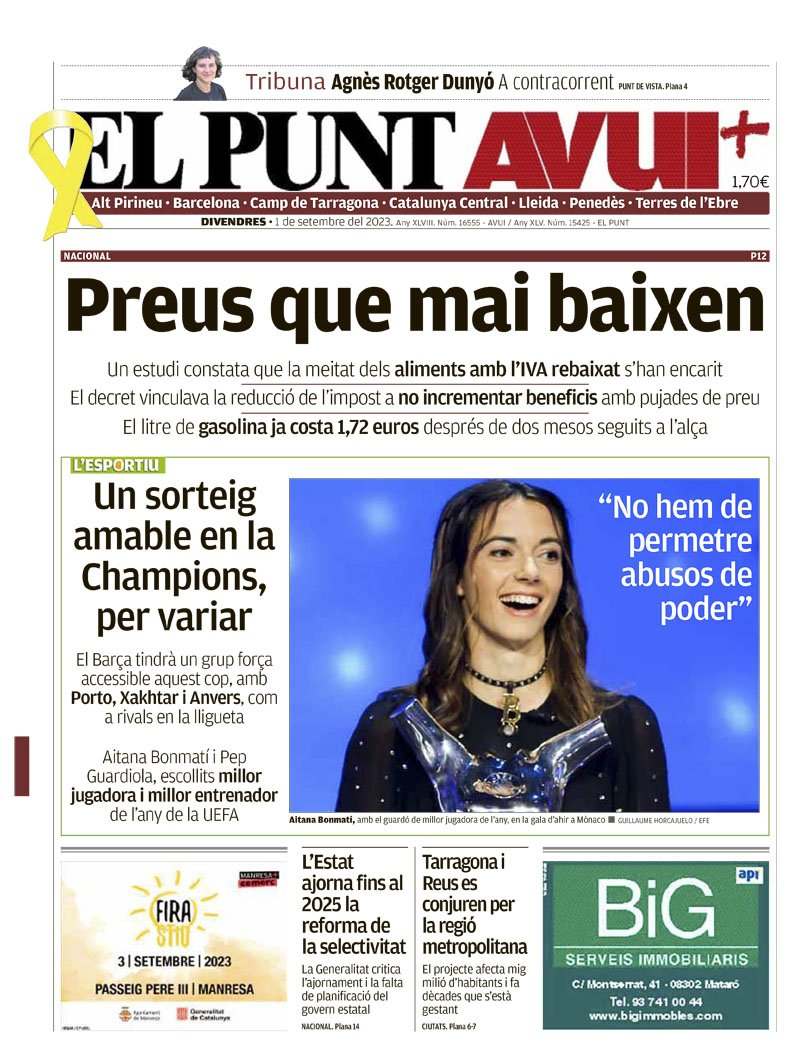 El Punt Avui El Punt Avui