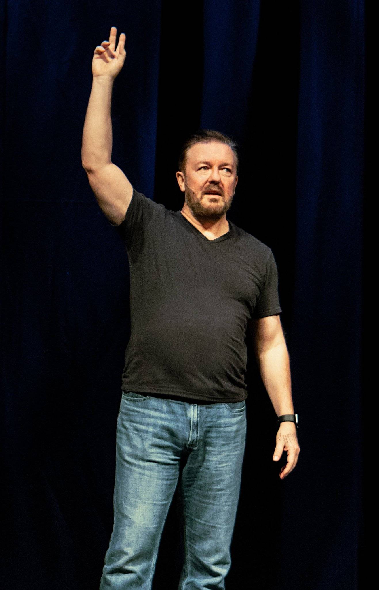 Un Ricky Gervais sin frenos, se ríe de todo el mundo en Barcelona