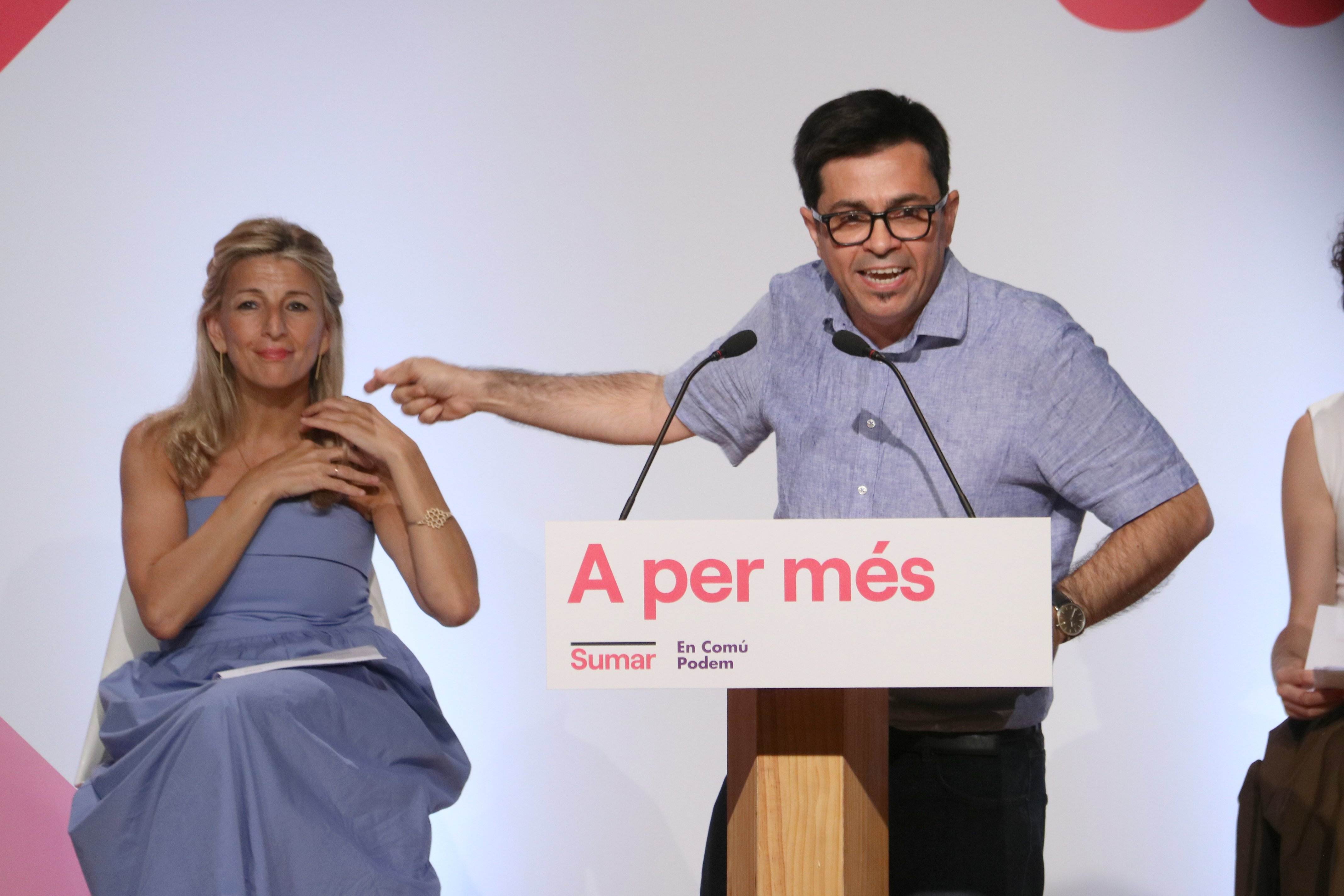 Pisarello (EnComú), sobre amnistiar també els policies per l'1-O: "S'haurà d'estar oberts, ha de sortir"