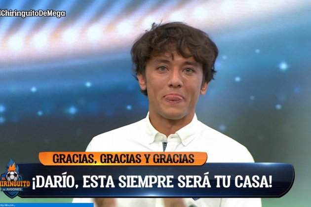 Darío dice adiós a El Chiringuito, Mega Darío dice adiós a El Chiringuito, Mega