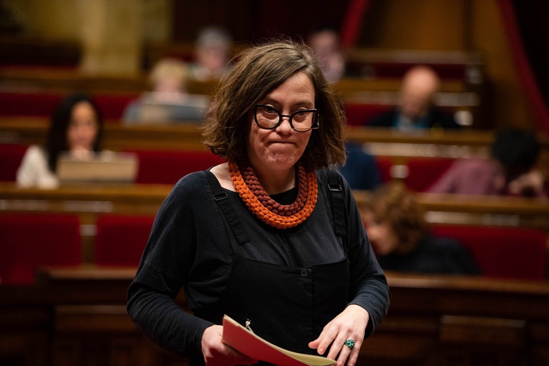 Eulàlia Reguant deja el acta de diputada en el Parlament