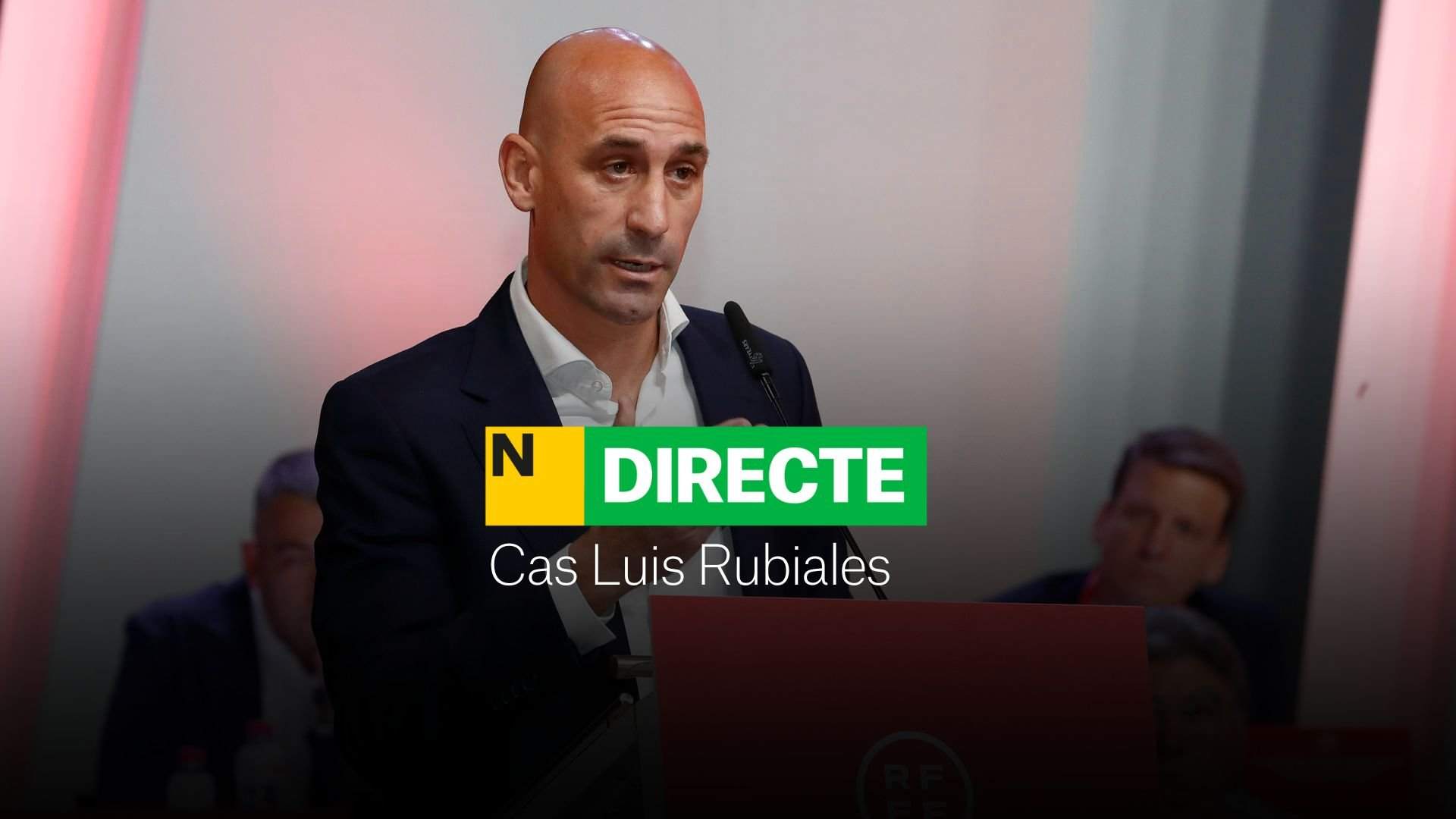 Luis Rubiales, DIRECTE | Última hora de la resolució del TAD i la crisis de la RFEF