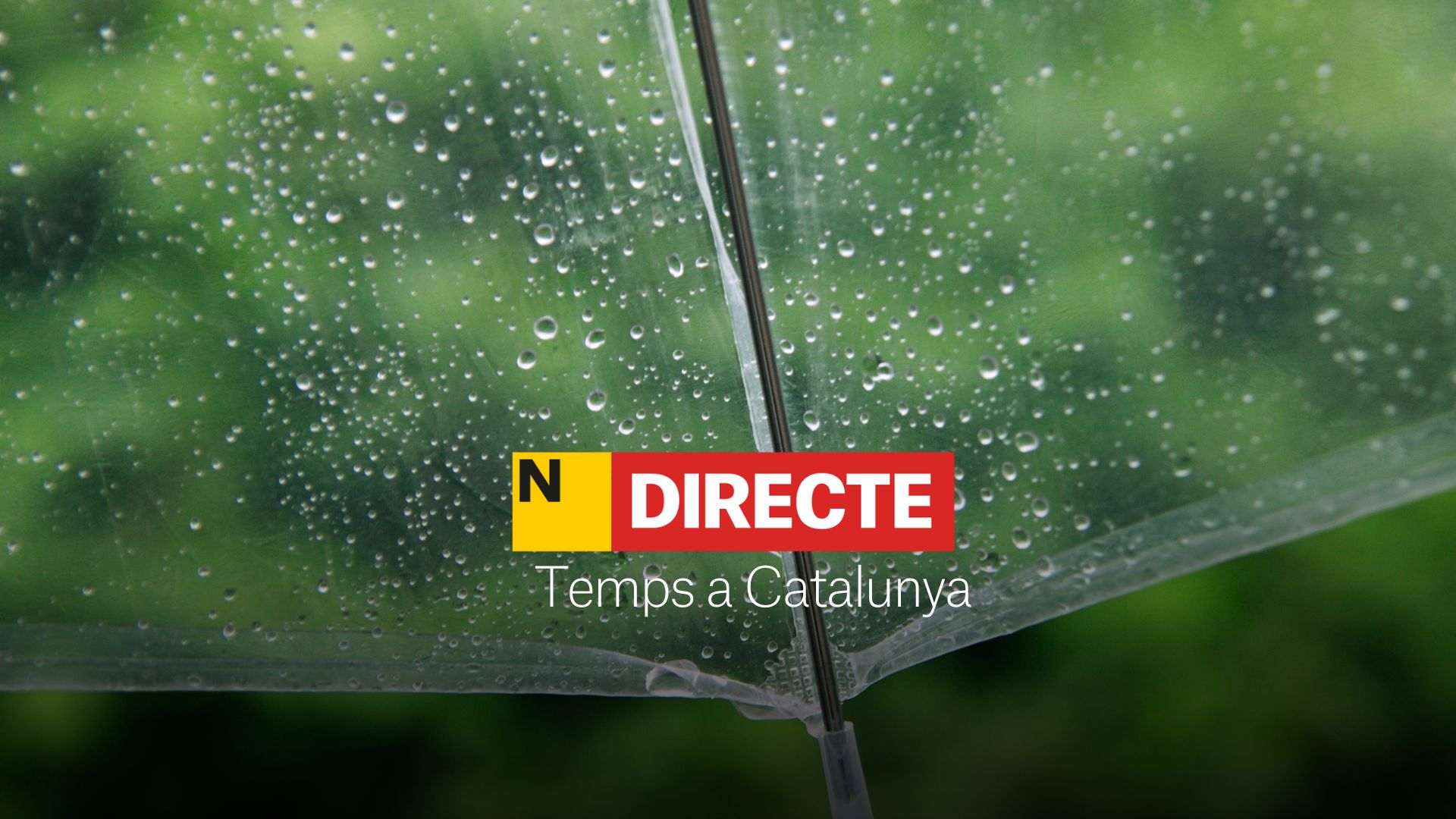 Radar de lluvias en Barcelona y Catalunya, DIRECTO | Última hora de la llegada de la DANA