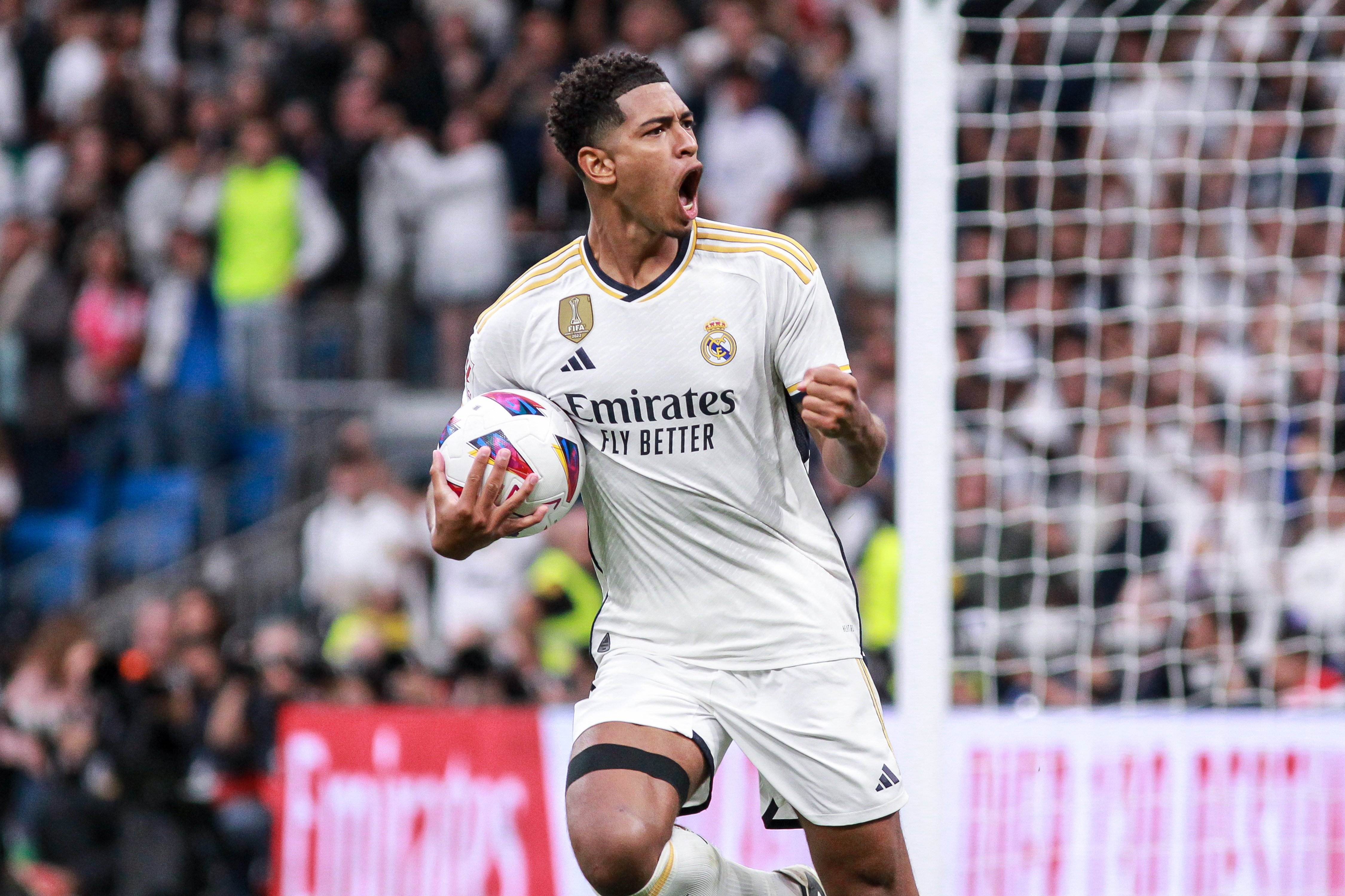 El Real Madrid gana sufriendo y con mucha polémica al Getafe (2-1) gracias a un gol de Bellingham en el 95'