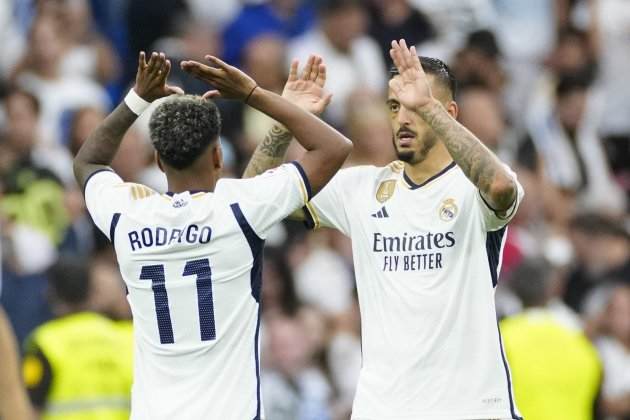 Joselu Rodrygo Real Madrid EFE Joselu Rodrygo Real Madrid EFE