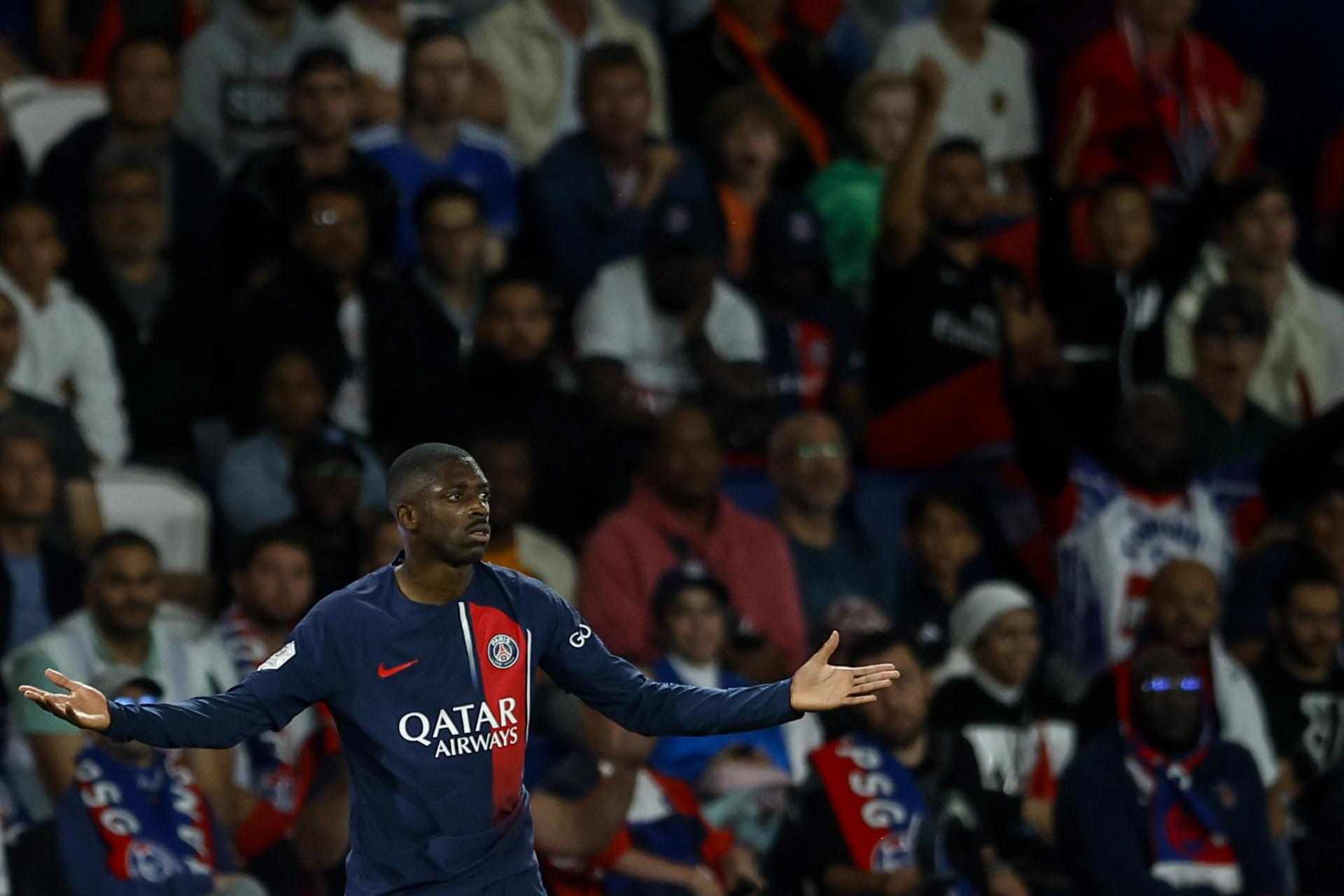 Dembélé, KO en el PSG, echa de menos el Barça, arrepentido