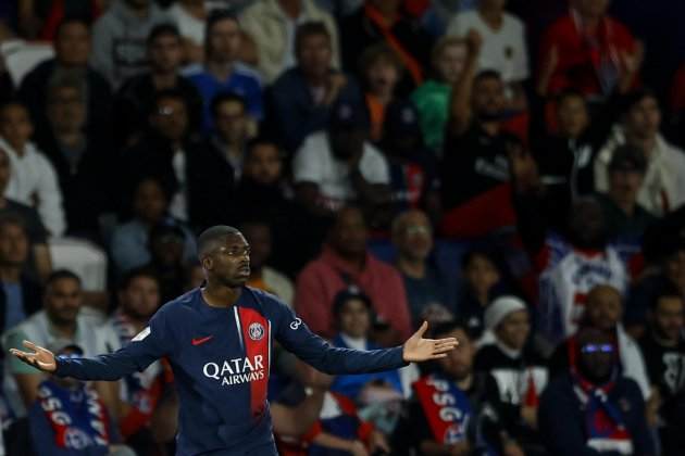 Ousmane Dembélé PSG queja / Foto: EFE