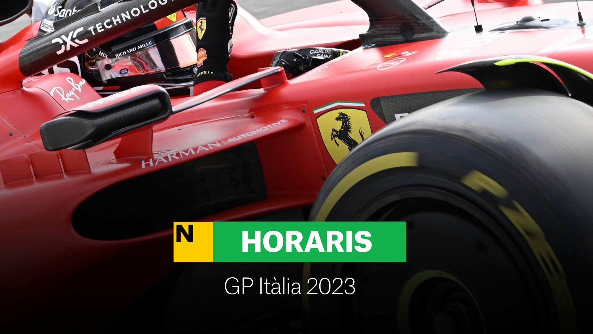 F1 GP Itàlia 2023 avui: Horari i on veure per TV la cursa a Monza