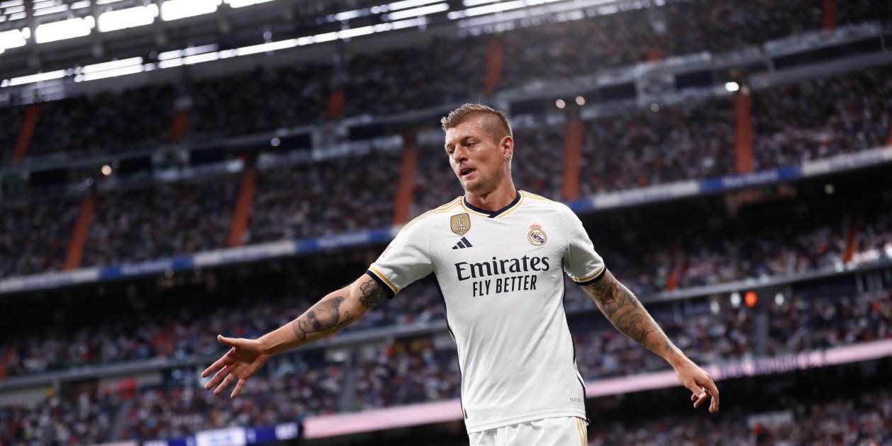 England tempted Toni Kroos with one last year in the Premier League