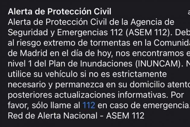 EuropaPress 5415932 alerta avisar alerta roja tormenta (1)