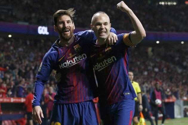 Messi iniesta barça final copa EFE