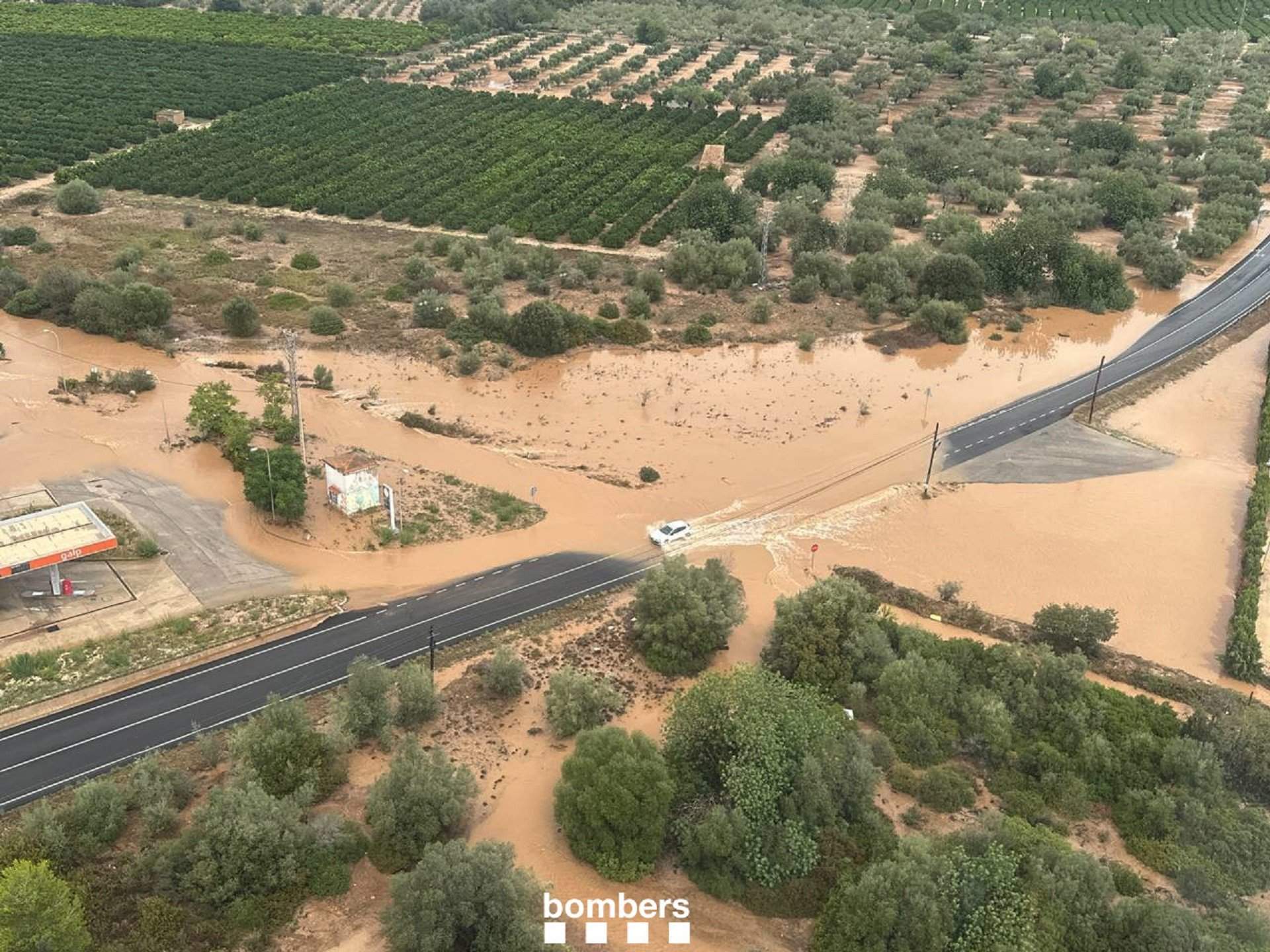 Restablecida la conexión de tren entre la Aldea y Ulldecona después del temporal