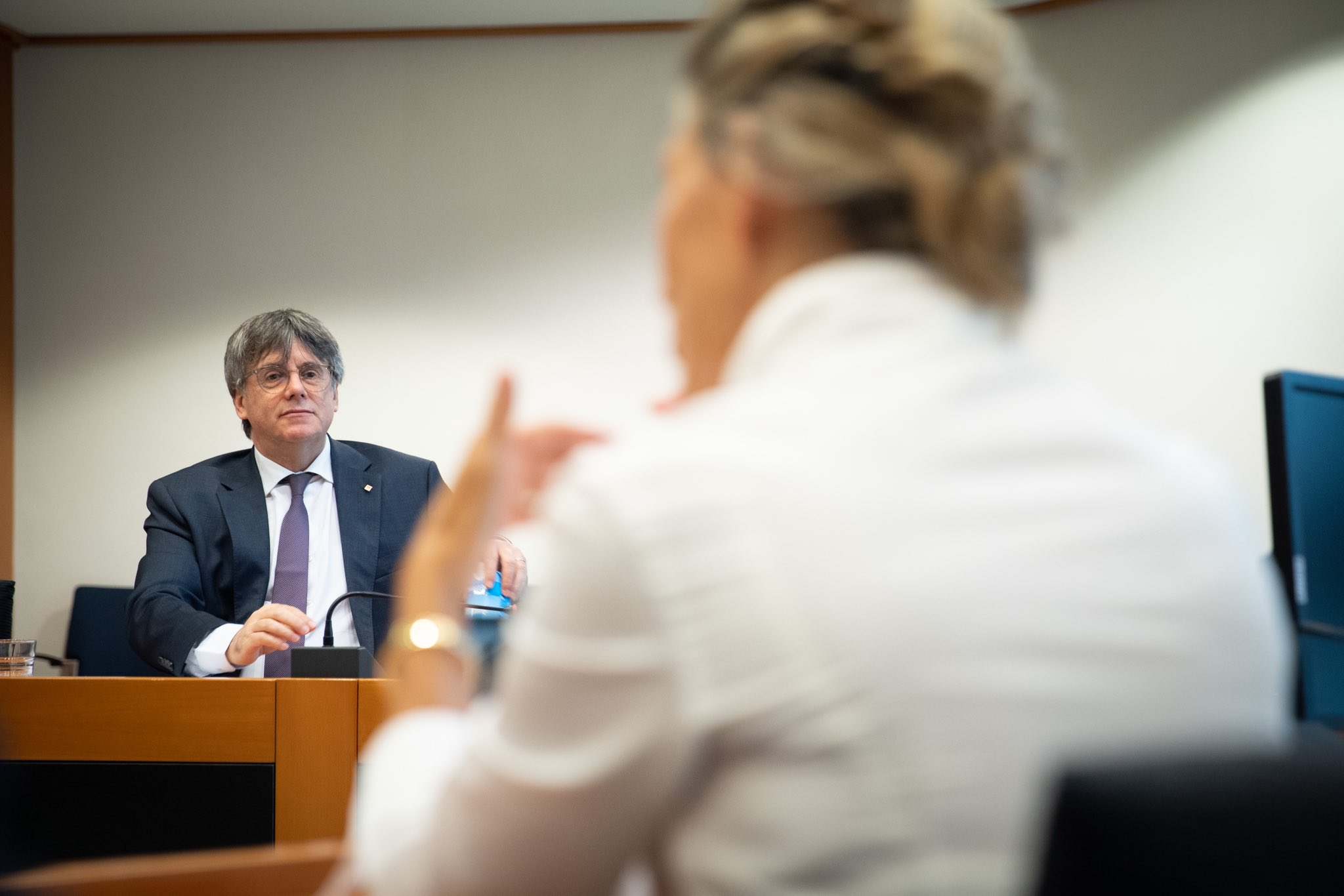 Puigdemont celebra la reunión con Díaz: "Es parte de la normalidad democrática en la UE"