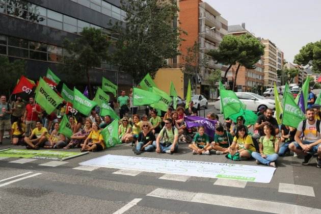 concentració sindicats educatius / Foto: ACN concentració sindicats educatius / Foto: ACN