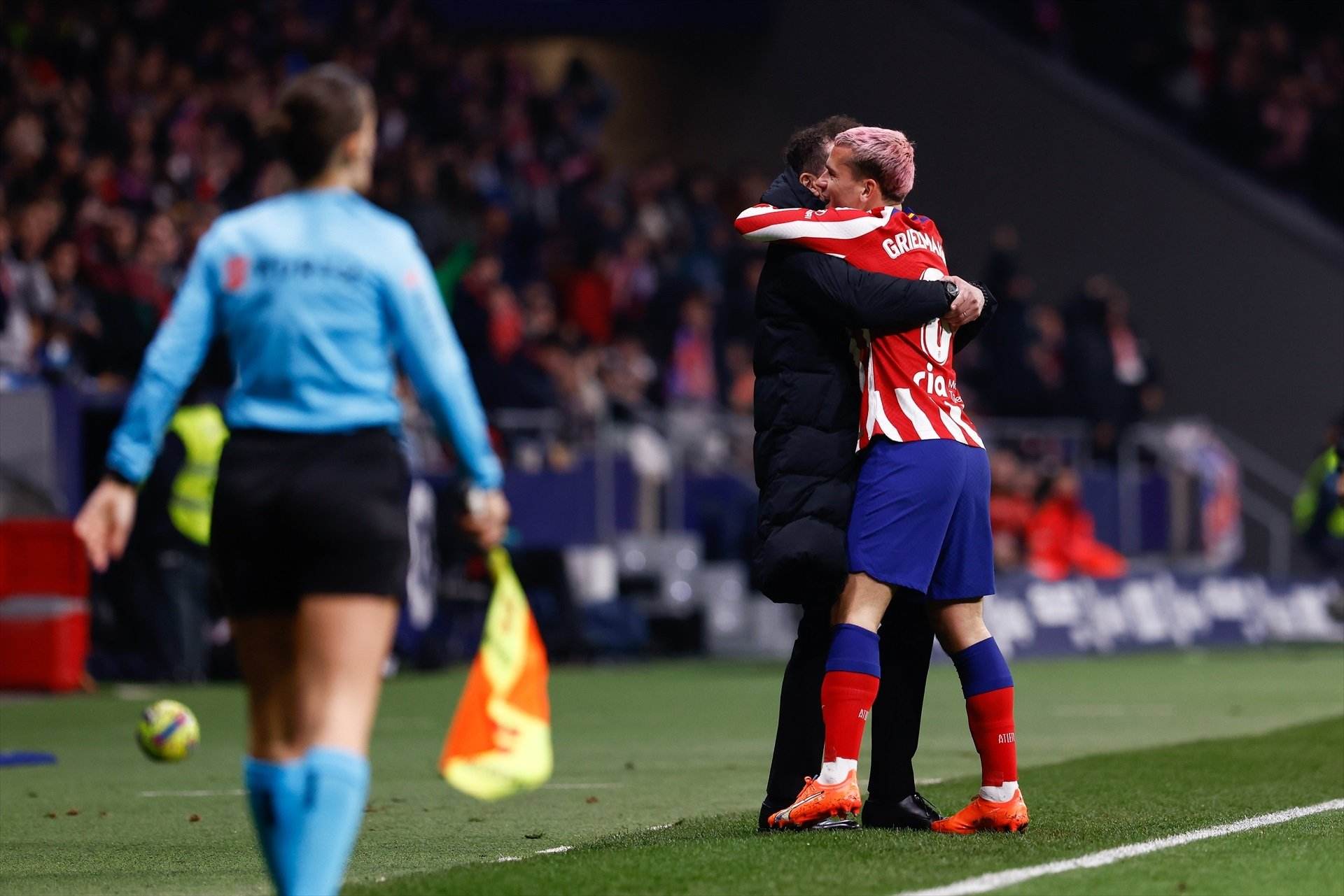 Griezmann está jugando a 2 bandas con el Atlético de Madrid