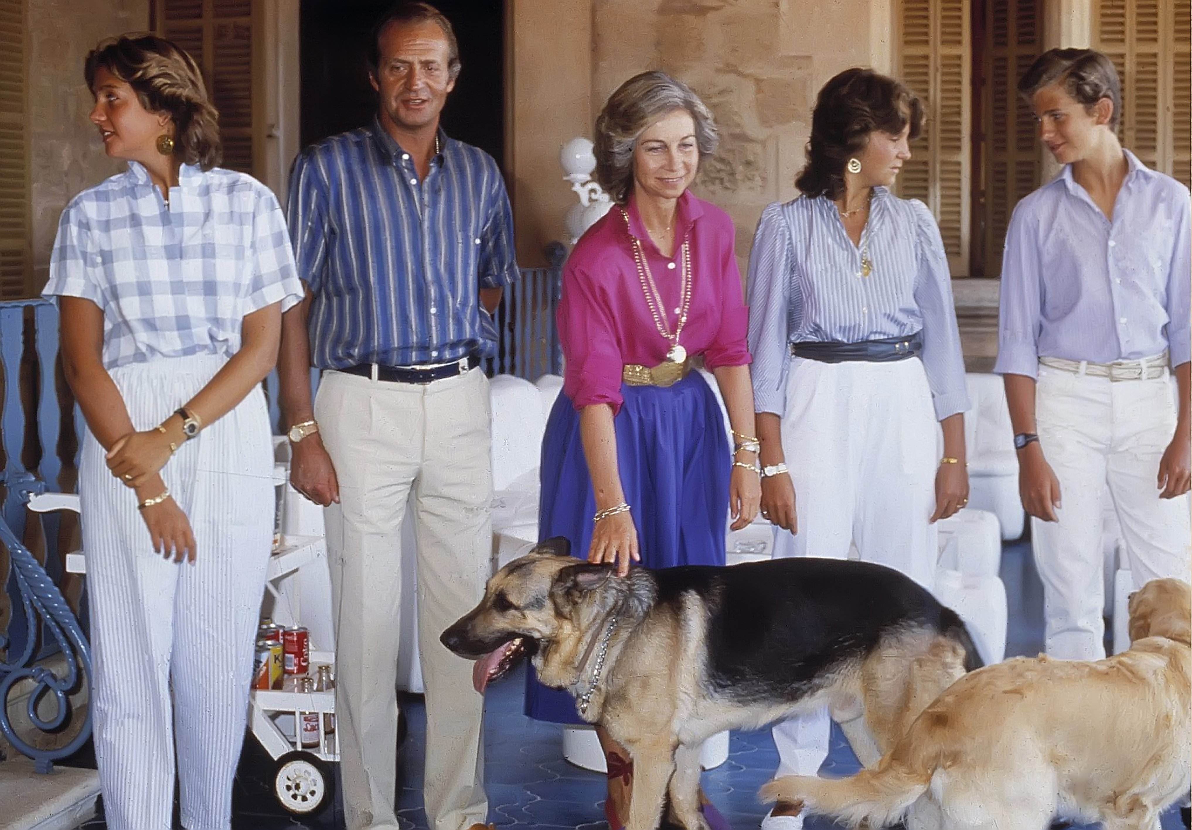 familia real perros GTRES familia real perros GTRES