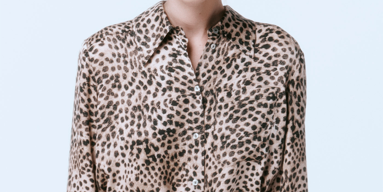 La camisa definitiva es animal print y está en Sfera, acaba de llegar y arrasa