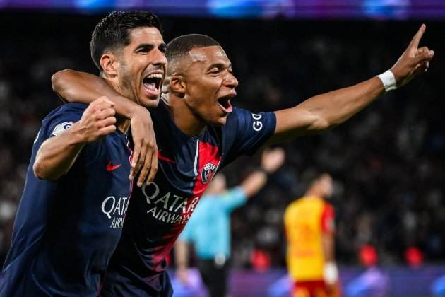 Marco Asensio Kylian Mbappé PSG / Foto: Europa Press - Matthieu Mirville Marco Asensio Kylian Mbappé PSG / Foto: Europa Press - Matthieu Mirville