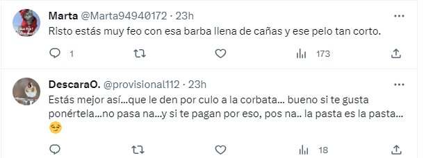 Risto barba comments 4 X Risto barba comments 4 X