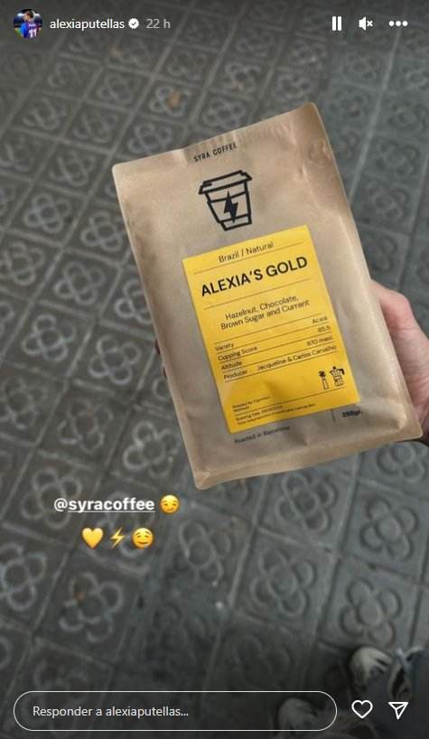 ALexia Putellas cafe Instagram 2