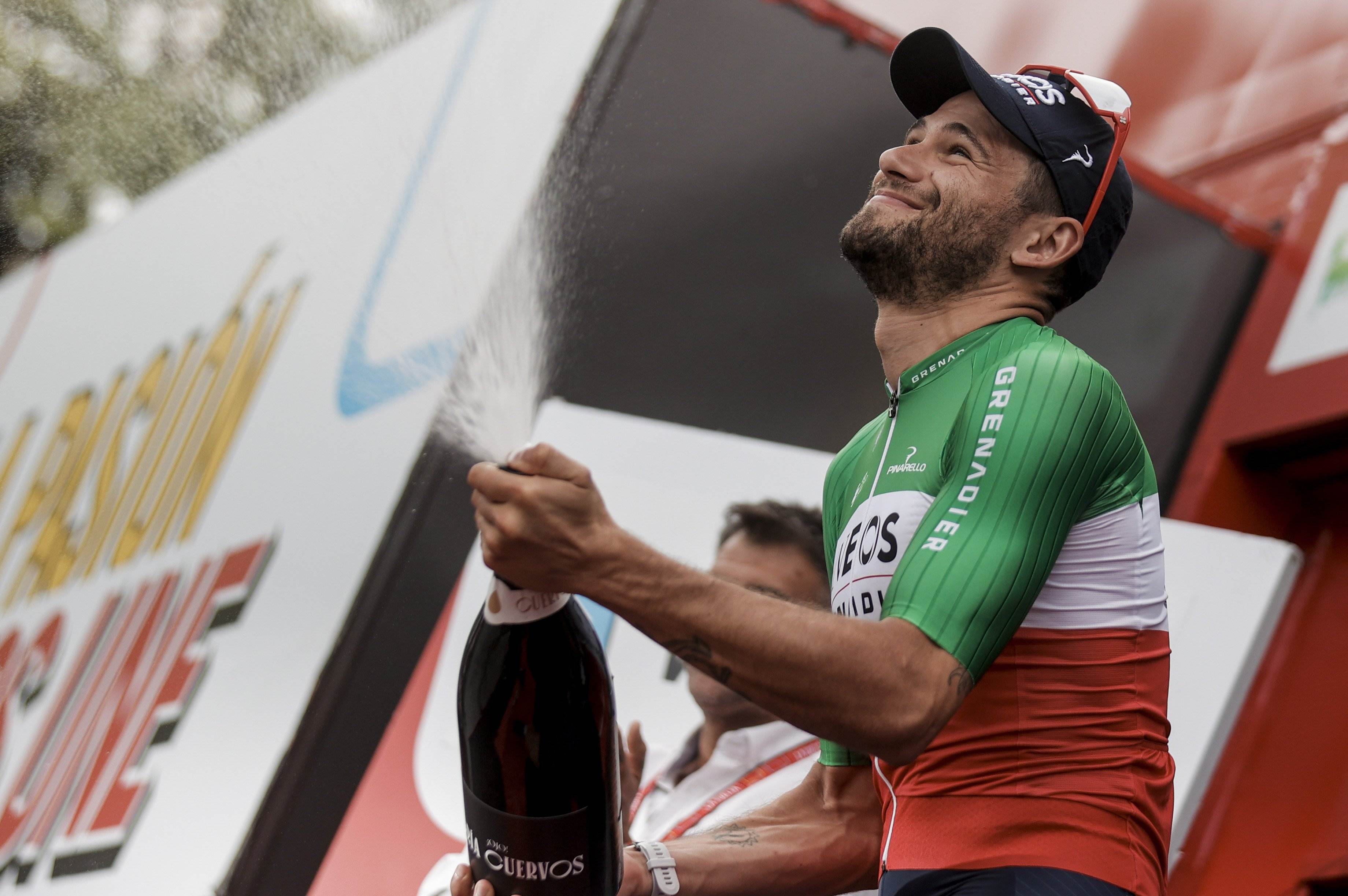 Filippo Ganna vuela en la crono de Valladolid y el catalán Marc Soler no puede liderar la Vuelta a España