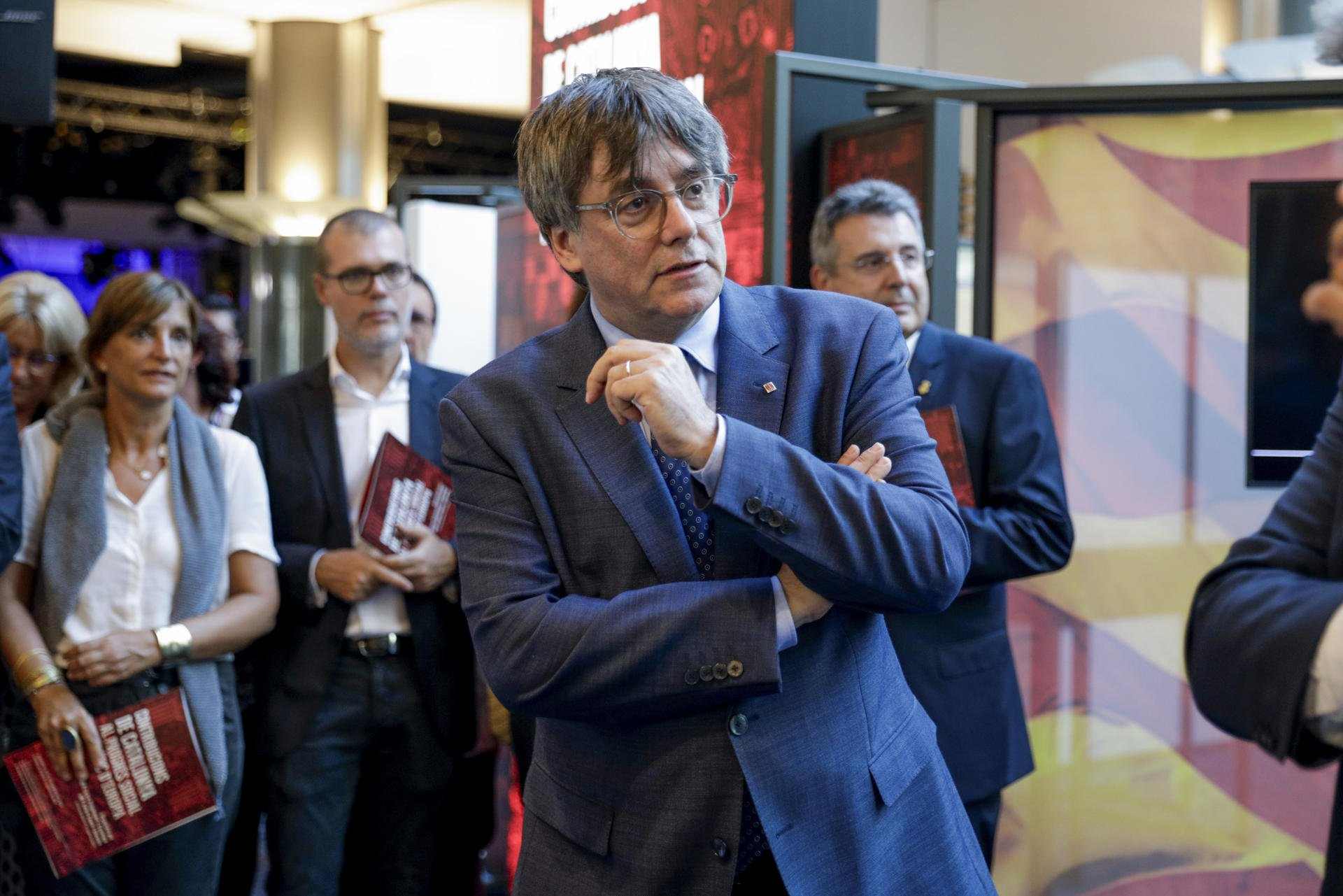 El vídeo de los seis años de exilio de Puigdemont, Comín y Puig: "Ganaremos"