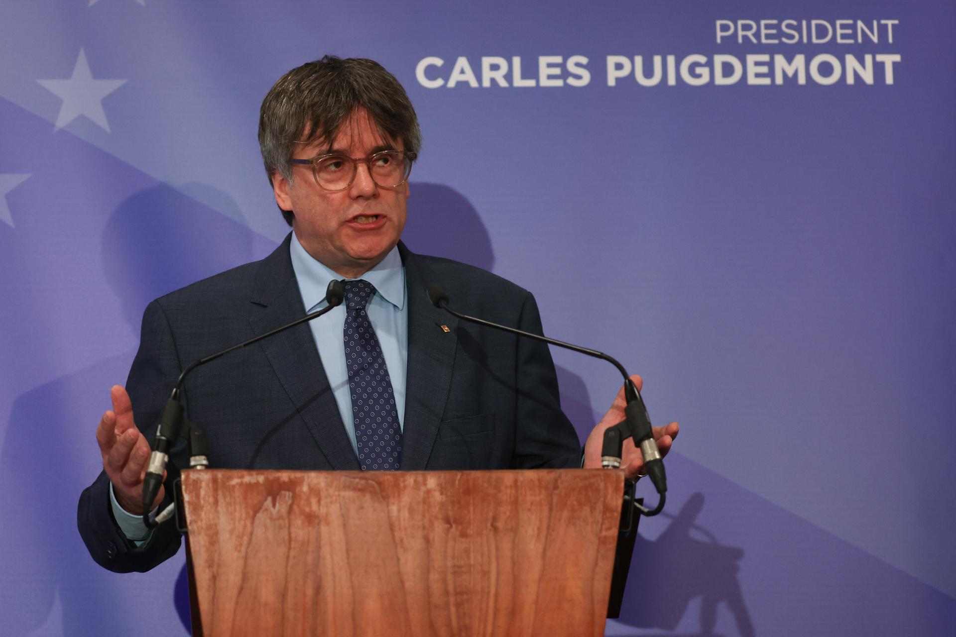 Carles Puigdemont recurre al TJUE contra la retirada de su inmunidad y por ahora no pide protección