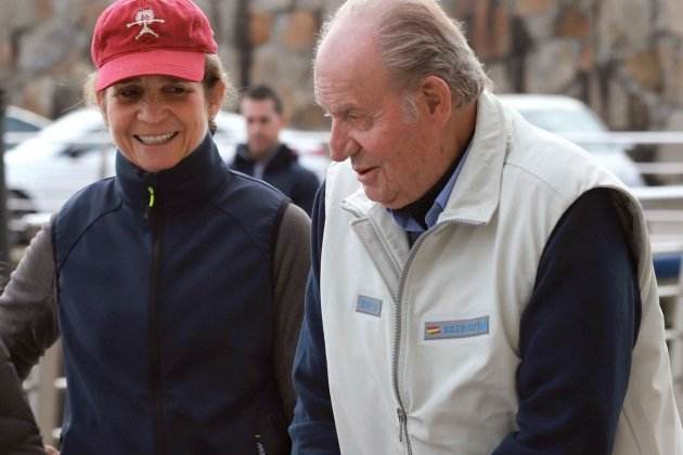Juan Carlos y Elena Sanxenxo EFE Juan Carlos y Elena Sanxenxo EFE