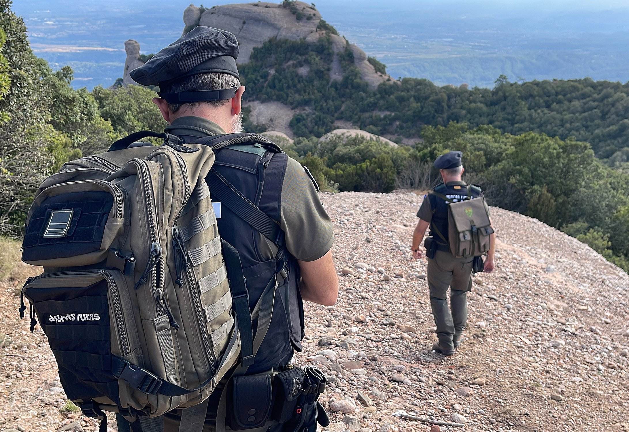 Montserrat, territori d'Agents Rurals: 'ElNacional.cat' els acompanya en un patrullatge per la muntanya