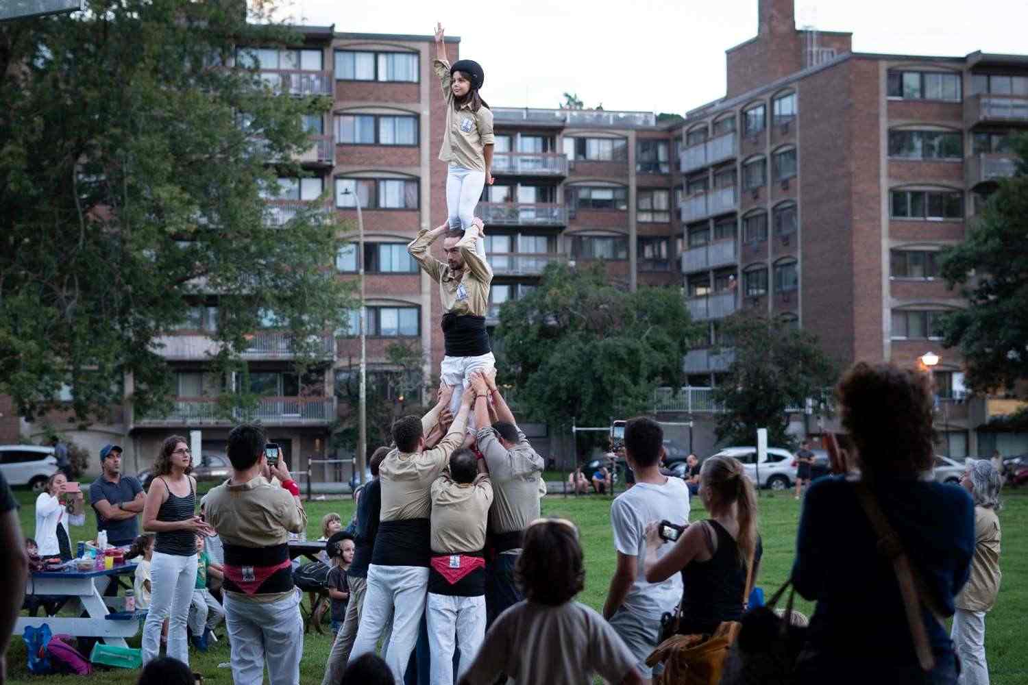 Castellers Montreal Quebec