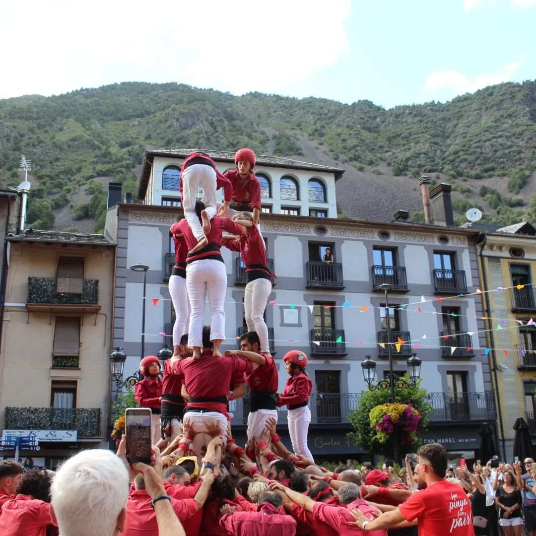 Castellers Andorra Festa Major