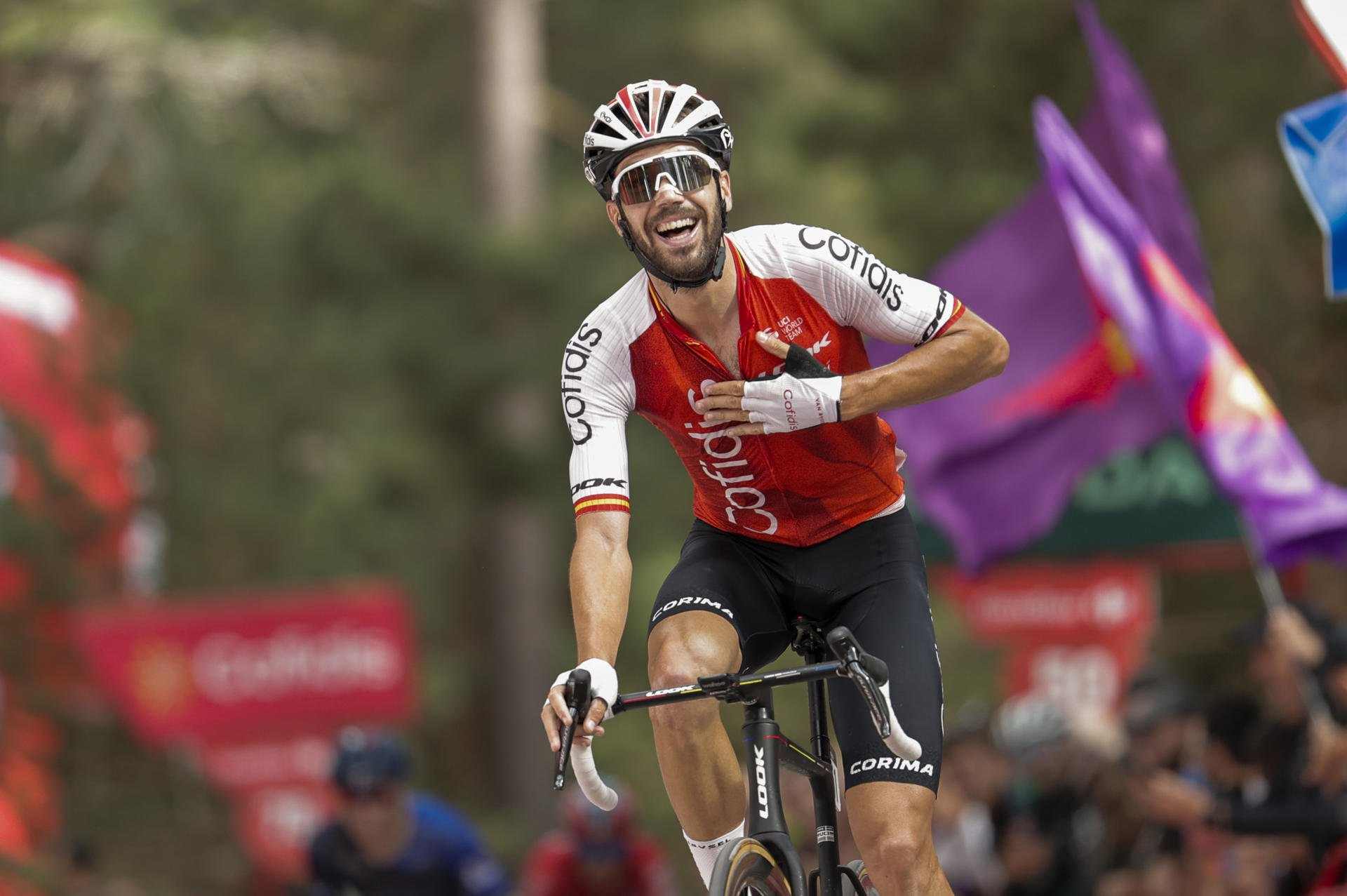 Jesús Herrada guanya a la Laguna Negra i els favorits no forcen a la Vuelta a Espanya