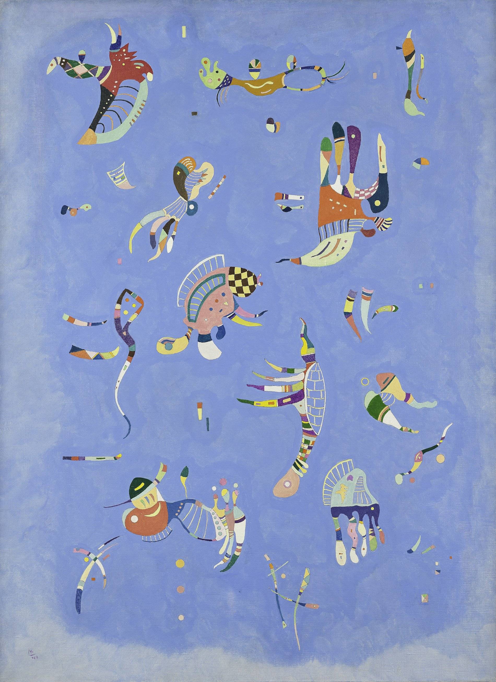 Wassily Kandinsky, Cel blau / Fundacio "la Caixa"