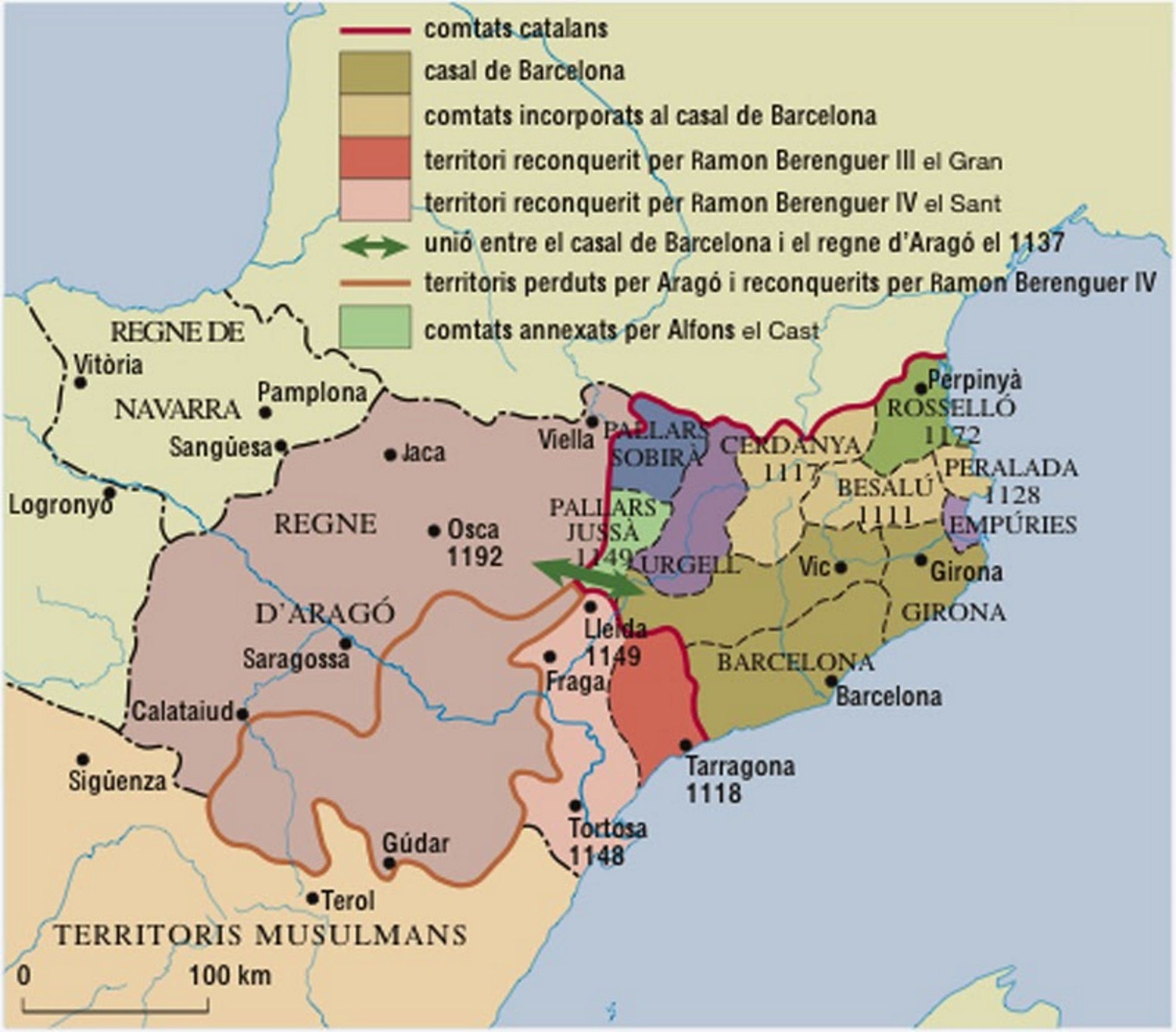 Catalunya i Aragó signen l'acord de confederació