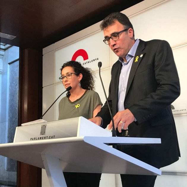 Irene Fornós i Lluís Salvadó @ERCesquerra