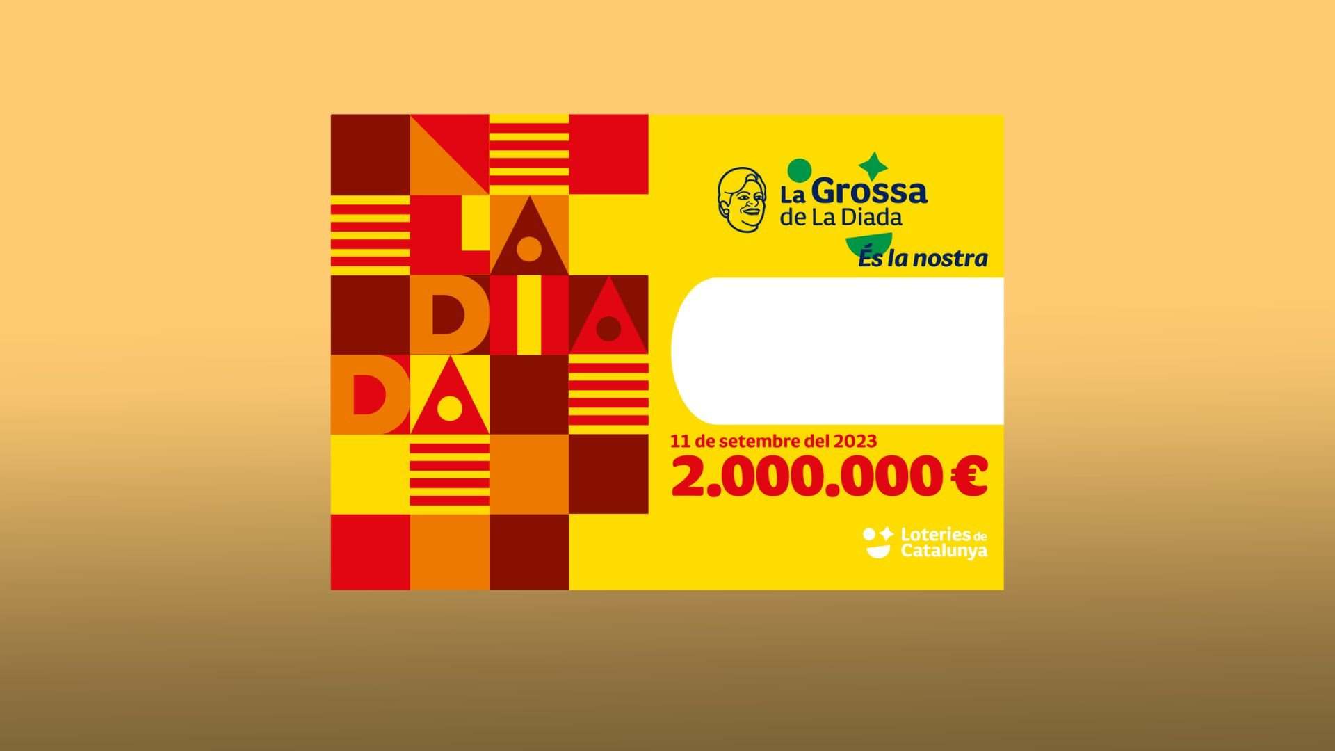 Dia De Cataluña 2023 21111, el número premiado de la Grossa de la Diada 2023