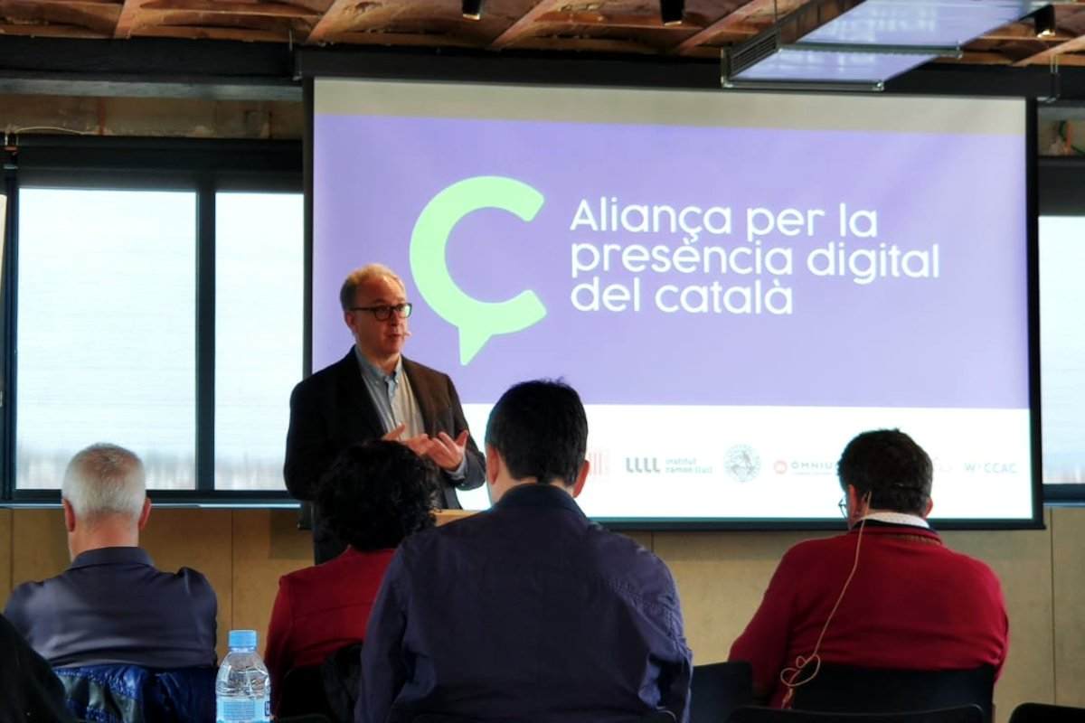 La Alianza para la presencia digital del catalán dice que la lengua del Principado recupera visibilidad