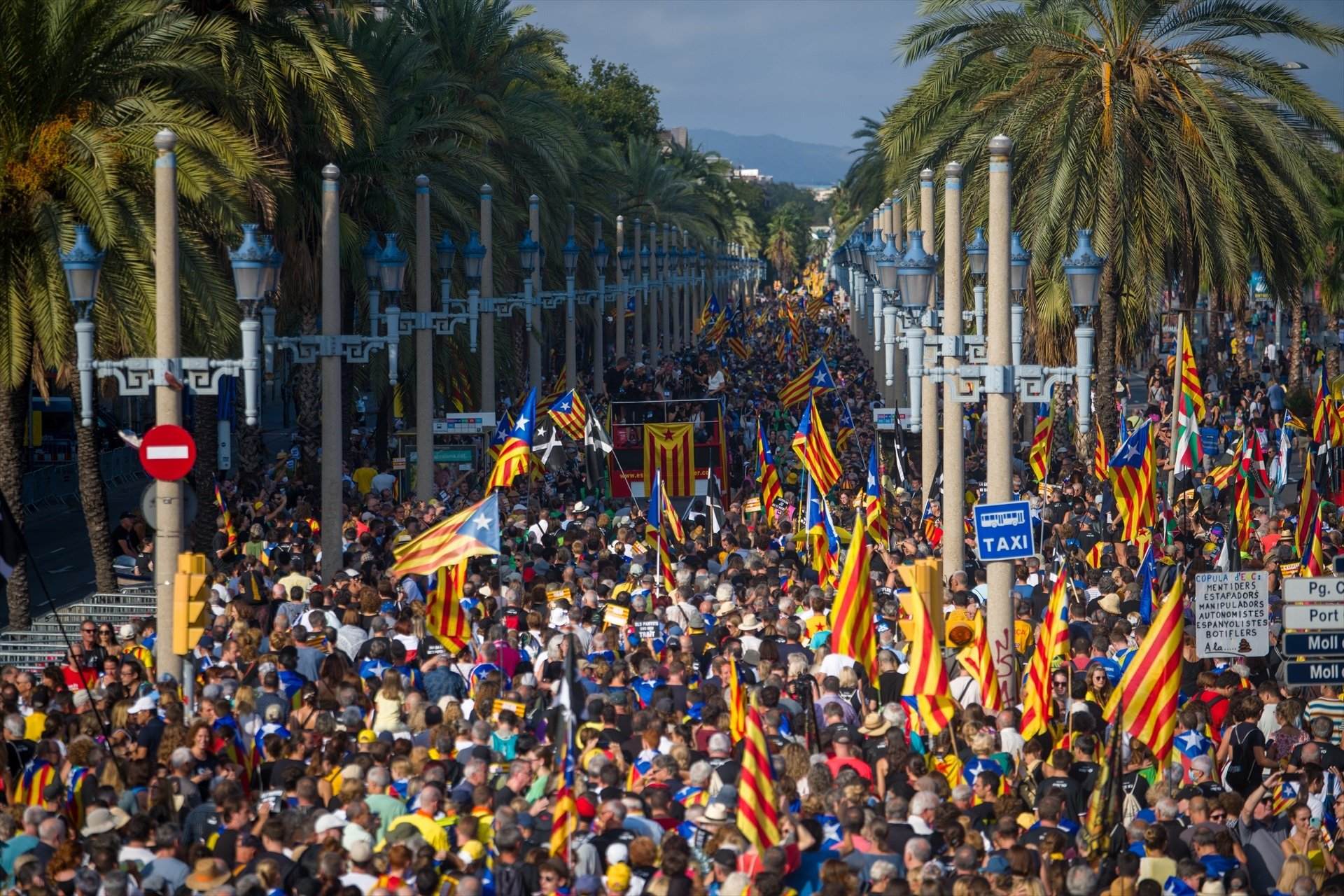 Dia De Cataluña 2023 Recorrido y Horario de la Manifestación del 11 de septiembre por la Diada  2023