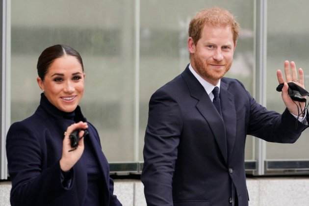 Meghan Markle y el príncipe Harry