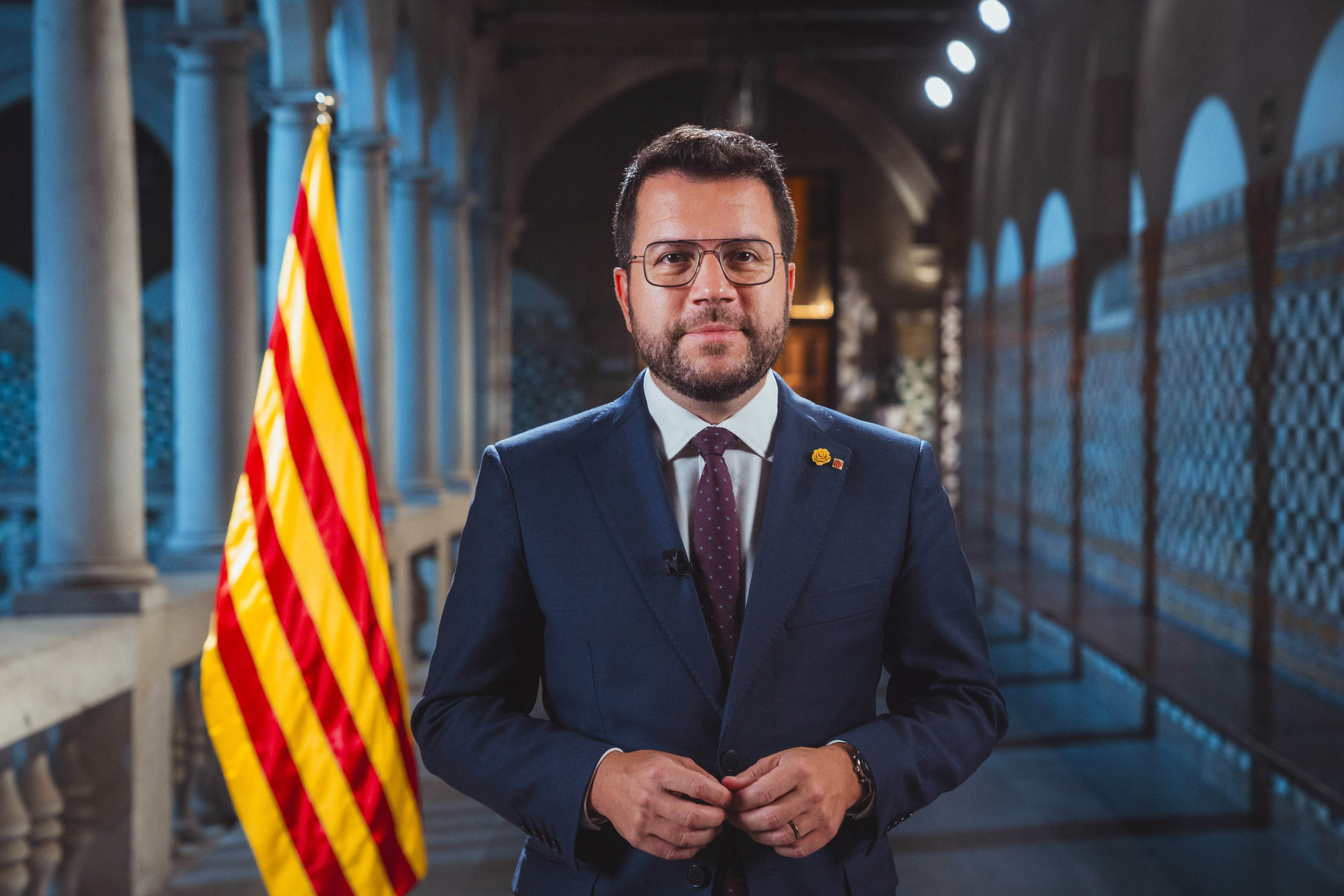 Aragonès reclama la oficialidad del catalán en Europa: "Una lengua que nos define como europeos"