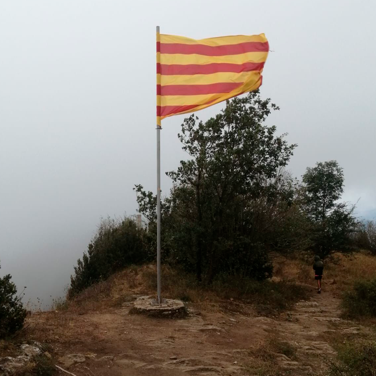Después del tiempo suave de la Diada llegan los chaparrones y las tormentas a Catalunya