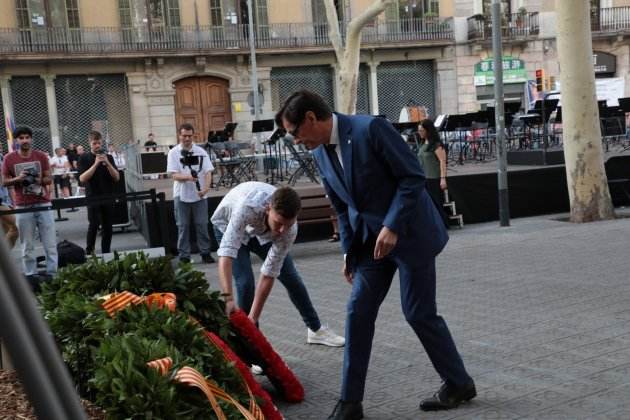 Rafael Casanova Ofrena Floral festividad nacional catalunya 2023 PSC Salvador Illa / Foto: Carlos Baglietto Rafael Casanova Ofrena Floral festividad nacional catalunya 2023 PSC Salvador Illa / Foto: Carlos Baglietto