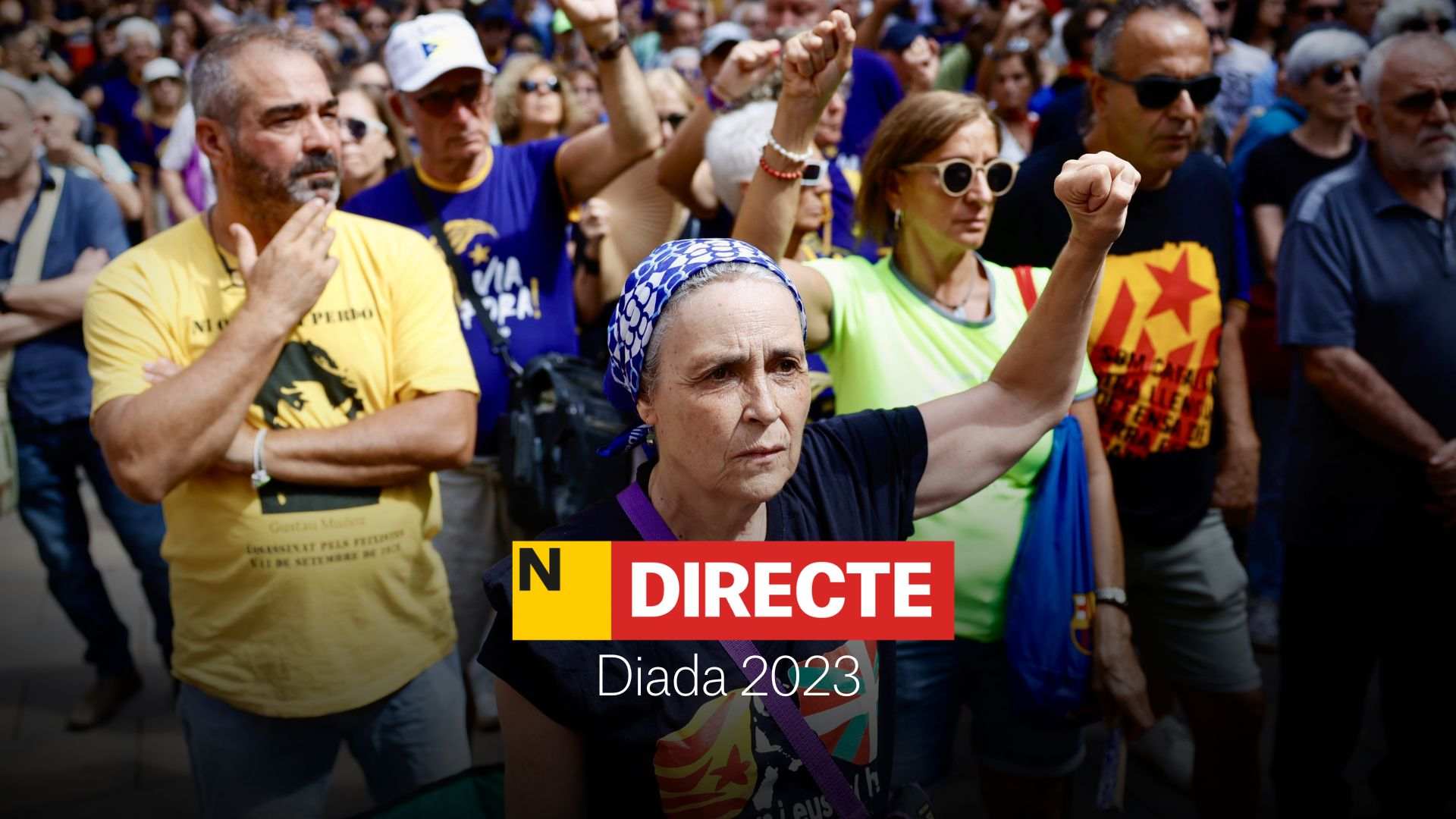 Diada de Catalunya 2023, DIRECTO | Última hora de la manifestación del 11 de septiembre