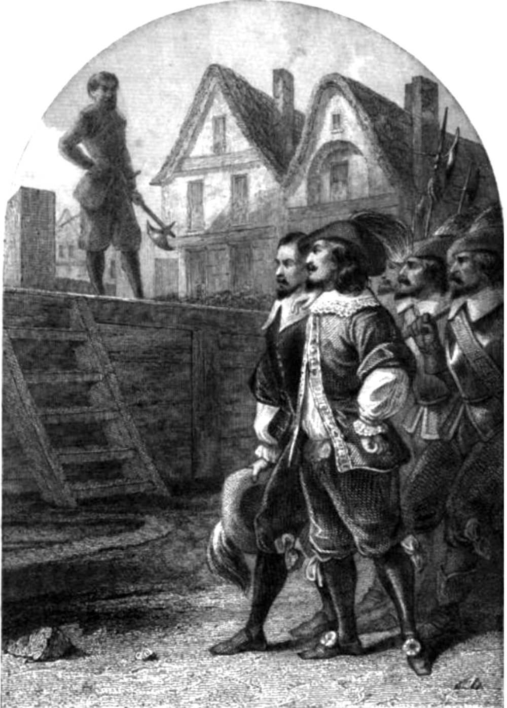 Richelieu decapita Cinq-Mars, el traïdor que havia venut Catalunya als hispànics