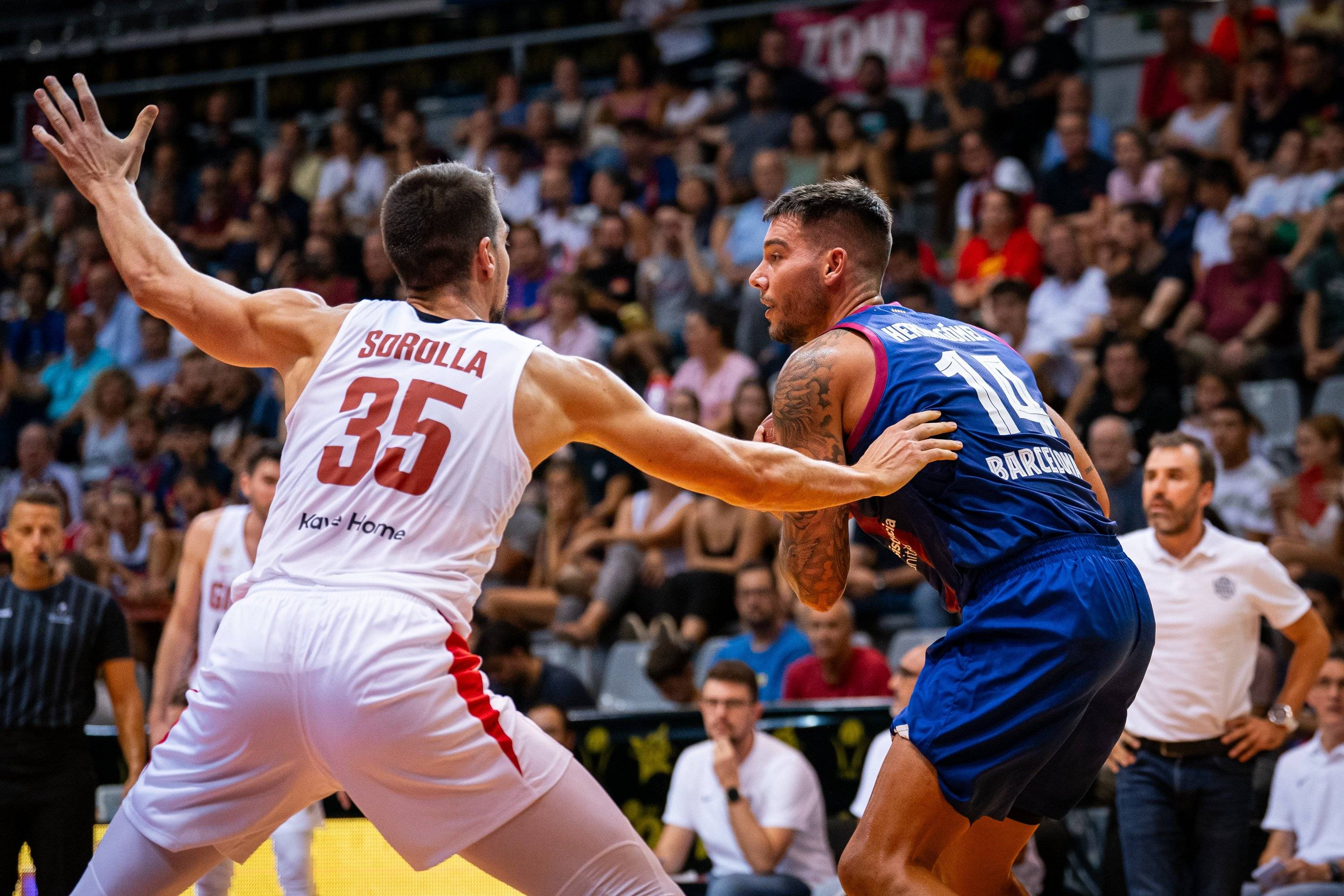 El Barça supera el Girona (104-92) i jugarà la final de la Lliga Catalana de bàsquet contra el Manresa