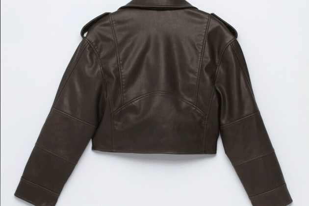 Caçadora efecte pell