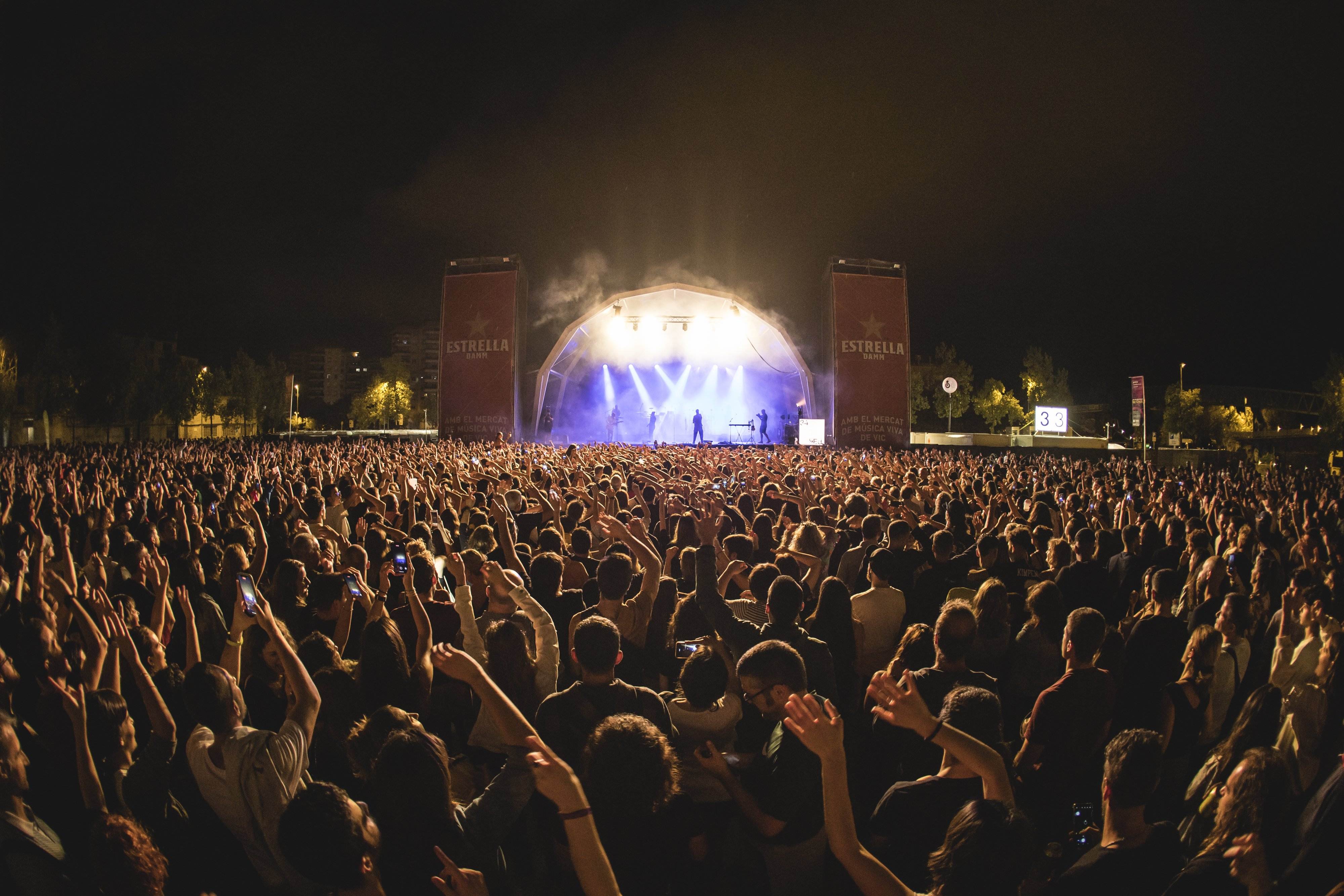 Empieza la 35.ª edición del Mercat de Música Viva de Vic