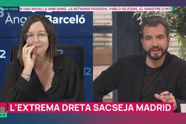 Àngels Barceló a TV3 Àngels Barceló a TV3