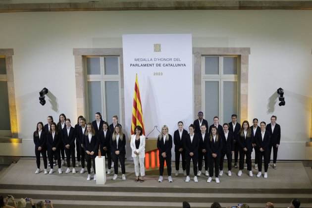 Barça Femenino Medalla Honor Parlament Catalunya Foto Parlament de Catalunya (Sergi Panizo) Barça Femenino Medalla Honor Parlament Catalunya Foto Parlament de Catalunya (Sergi Panizo)